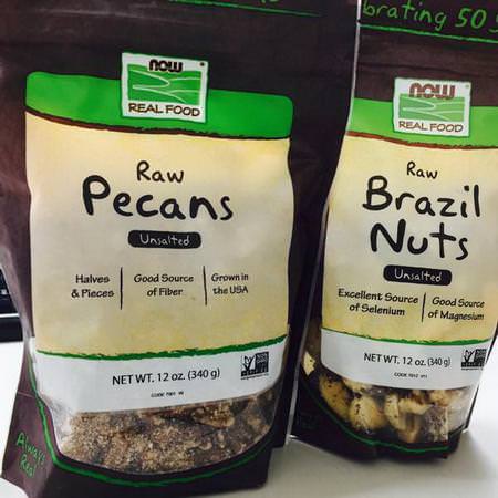 Now Foods Pecans - 山核桃, 種子, 堅果