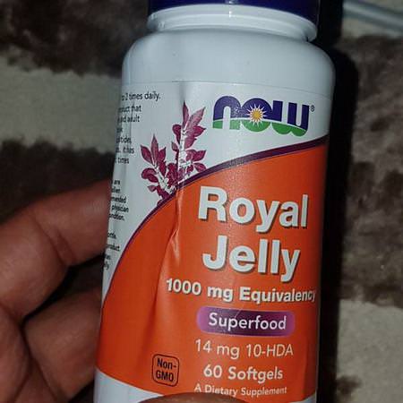 Now Foods, Royal Jelly, 1000 mg, 60 Softgels