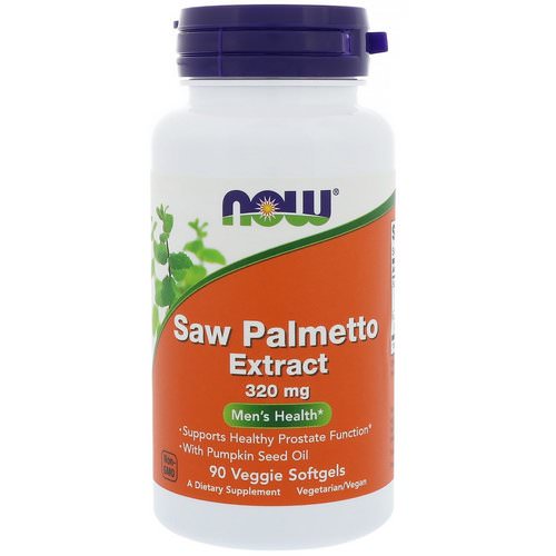 Now Foods, Saw Palmetto Extract, 320 mg, 90 Veggie Softgels Review