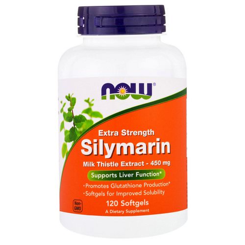 Now Foods, Silymarin, Extra Strength, 120 Softgels Review