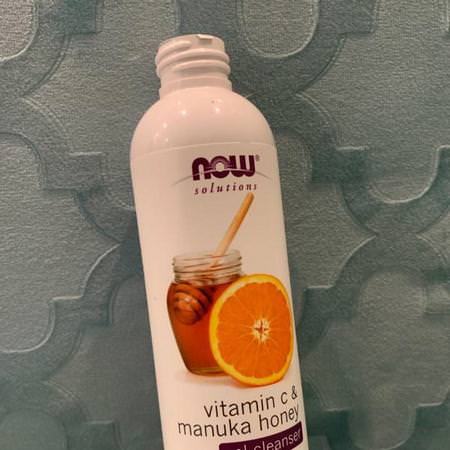 Now Foods Face Wash Cleansers Honey Beauty - 蜂蜜, 清潔劑, 洗面奶, 磨砂膏