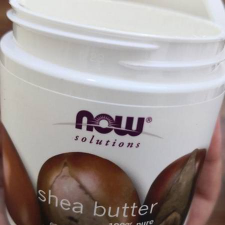 Now Foods, Solutions, Shea Butter, 16 fl oz (454 g)