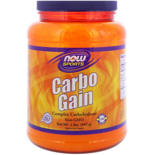 Now Foods, Sports, Carbo Gain, 2 lbs (907 g) Review