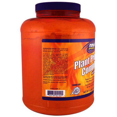 Now Foods Plant Based Blends - 植物性, 植物性蛋白, 運動營養