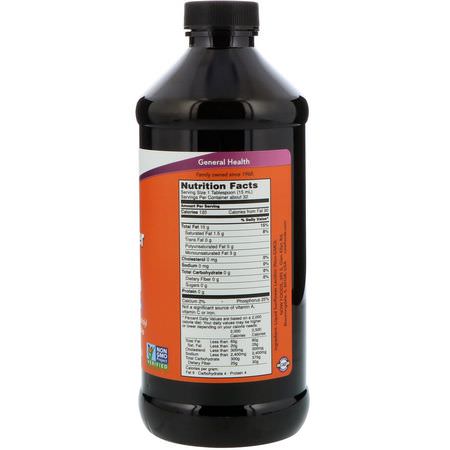 卵磷脂, 補品: Now Foods, Sunflower Liquid Lecithin, 16 fl oz (473 ml)