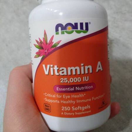 Now Foods Vitamin A - 維生素A, 維生素, 補品