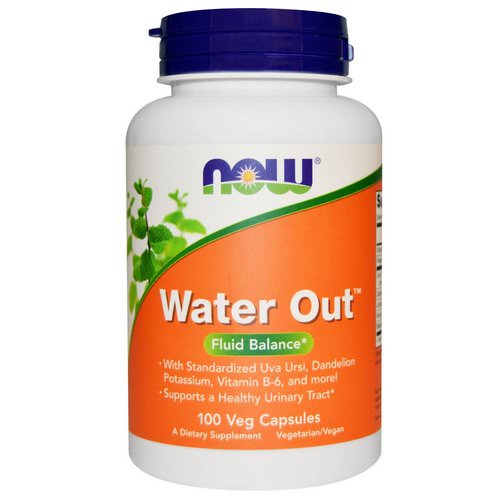 Now Foods, Water Out, Fluid Balance, 100 Veggie Caps Review