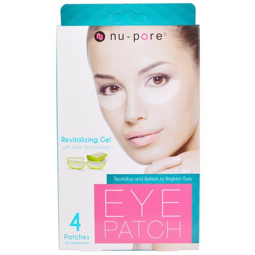 Nu-Pore, Revitalizing Gel Patches, With Aloe Vera Extract, 4 Patches Review