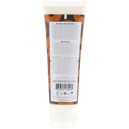 護手霜, 手部護理: Nubian Heritage, Hand Cream, African Black Soap, 4 fl oz (118 ml)