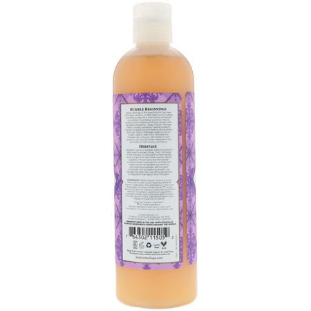 沐浴露, 沐浴露: Nubian Heritage, Body Wash, Lavender & Wildflowers, 13 fl oz (384 ml)