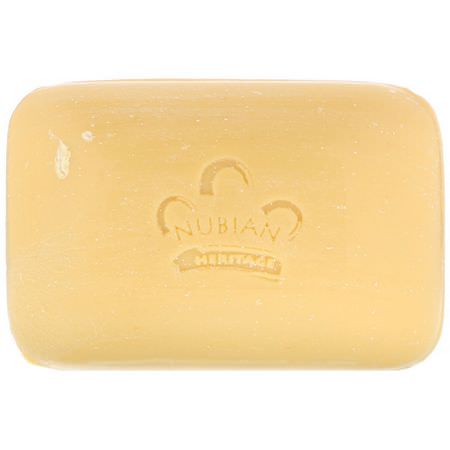 Nubian Heritage Shea Butter Bar - 乳木果油肥皂, 淋浴, 沐浴