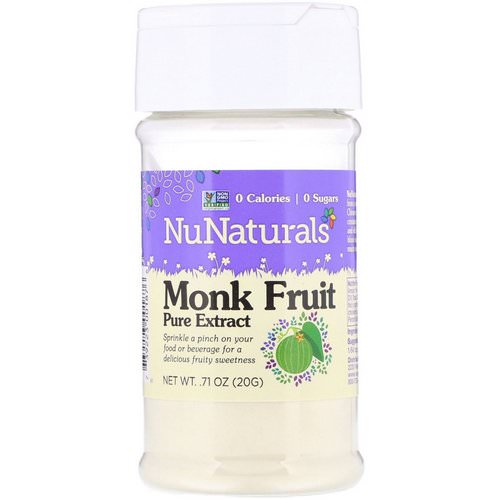 NuNaturals, Monk Fruit Pure Extract, .71 oz (20 g) Review