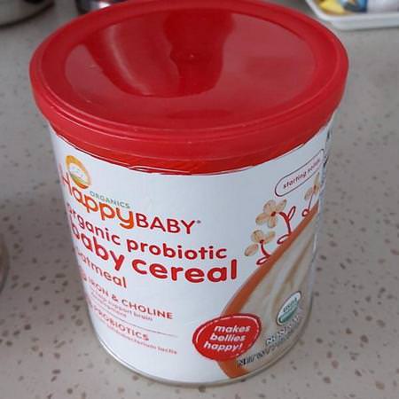 Happy Family Organics Baby Hot Cereals - 嬰兒熱麥片, 孩子餵食, 孩子, 嬰兒