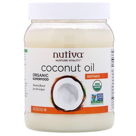 Nutiva Coconut Oil - 椰子油, 椰子補品