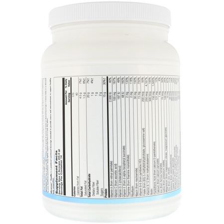 乳清蛋白, 運動營養: Nutra BioGenesis, UltraLean Protein Powder, Vanilla, 1 lb 6 oz (623 g)