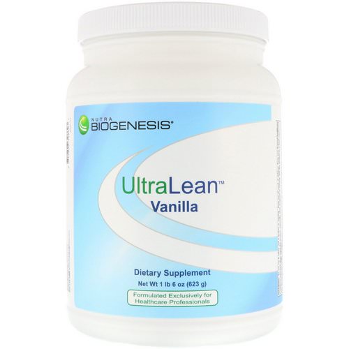 Nutra BioGenesis, UltraLean Protein Powder, Vanilla, 1 lb 6 oz (623 g) Review