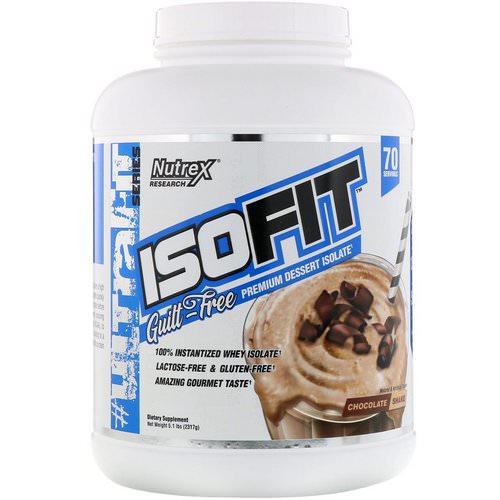 Nutrex Research, IsoFit, Chocolate Shake, 5 lbs (2261 g) Review