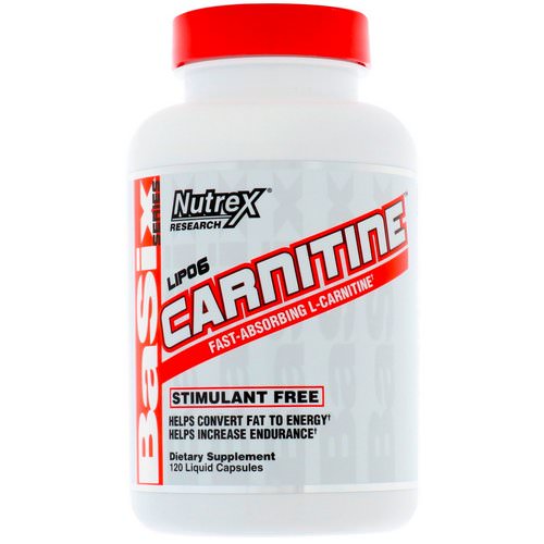 Nutrex Research, Lipo-6 Carnitine, 120 Liquid Capsules Review