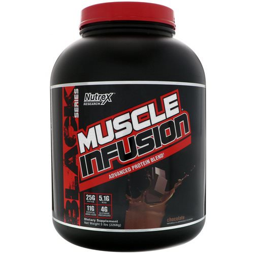 Nutrex Research, Muscle Infusion, Advanced Protein Blend, Chocolate, 5 lbs (2268 g) Review