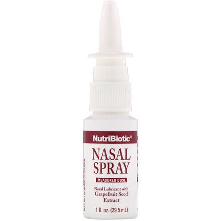 NutriBiotic Nasal Spray Nasal Sinus Supplements - 鼻竇補充劑, 鼻子, 耳朵, 眼睛