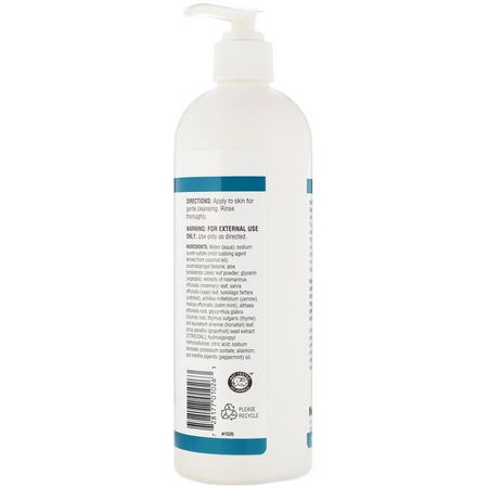 沐浴露, 沐浴露: NutriBiotic, Skin Cleanser, Non-Soap, Original, 16 fl oz (473 ml)