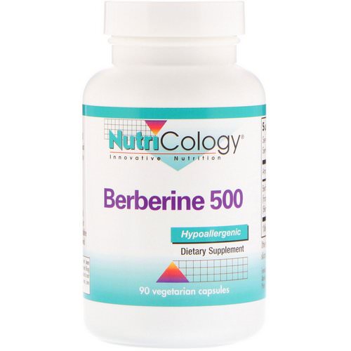 Nutricology, Berberine 500, 90 Vegetarian Capsules Review