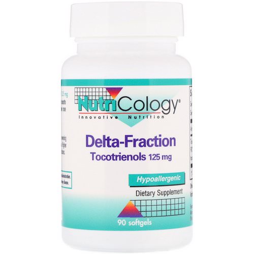 Nutricology, Delta-Fraction Tocotrienols, 125 mg, 90 Softgels Review