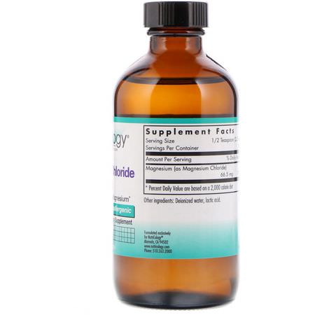 鎂, 礦物質: Nutricology, Magnesium Chloride Liquid, 8 fl oz (236 ml)
