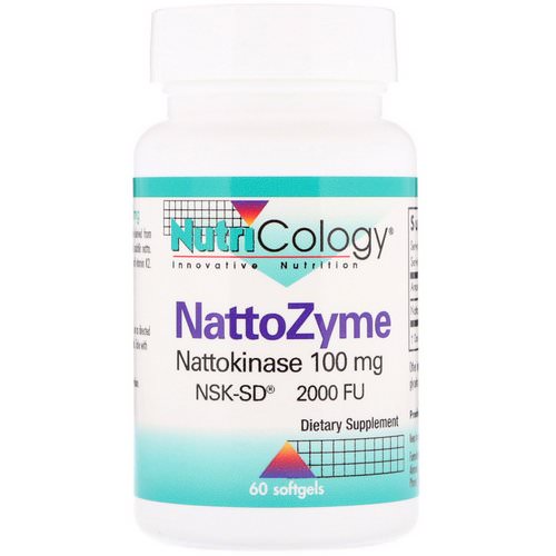 Nutricology, NattoZyme, 100 mg, 60 Softgels Review