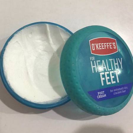 O'Keeffe's, For Healthy Feet, Foot Cream, 3.2 oz (91 g)