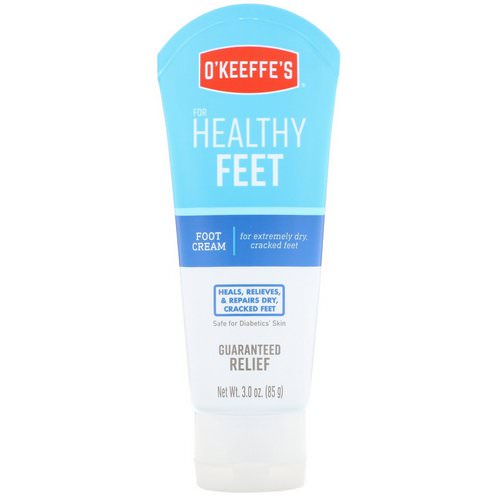 O'Keeffe's, Healthy Feet, Foot Cream, Unscented, 3 oz (85 g) Review