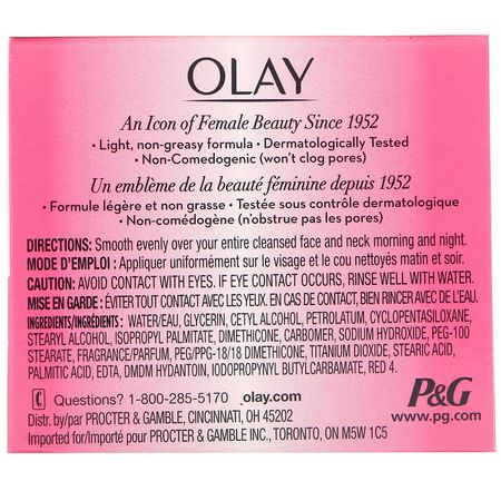 Olay Face Moisturizer - 面部保濕霜, 皮膚護理