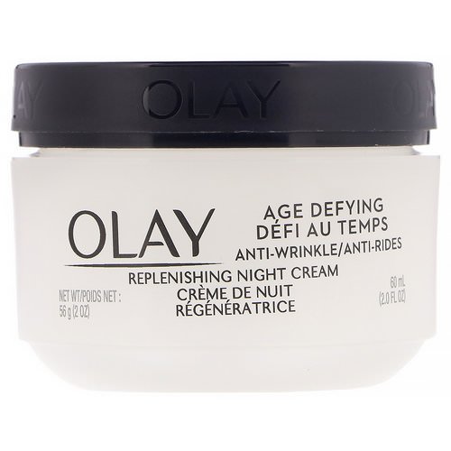 Olay, Age Defying, Anti-Wrinkle, Night Cream, 2 fl oz (60 ml) Review