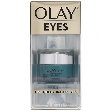 治療, 眼霜: Olay, Eyes, Deep Hydrating Eye Gel, .5 fl oz (15 ml)