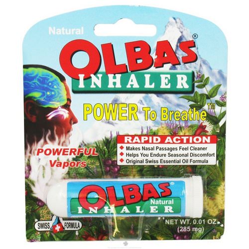 Olbas Therapeutic, Inhaler, 0.01 oz (285 mg) Review