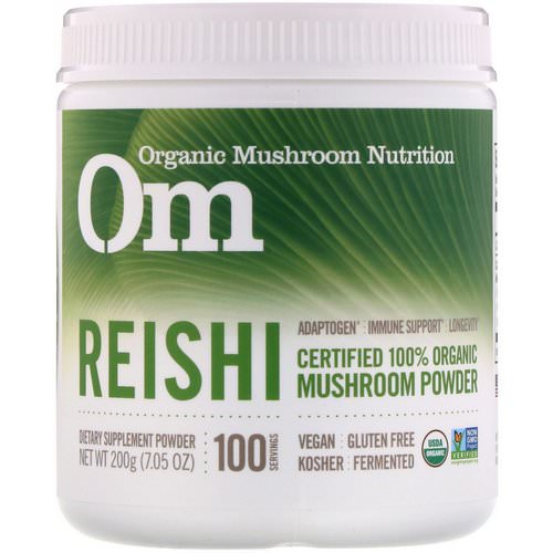 Organic Mushroom Nutrition, Reishi, Mushroom Powder, 7.05 oz (200 g) Review