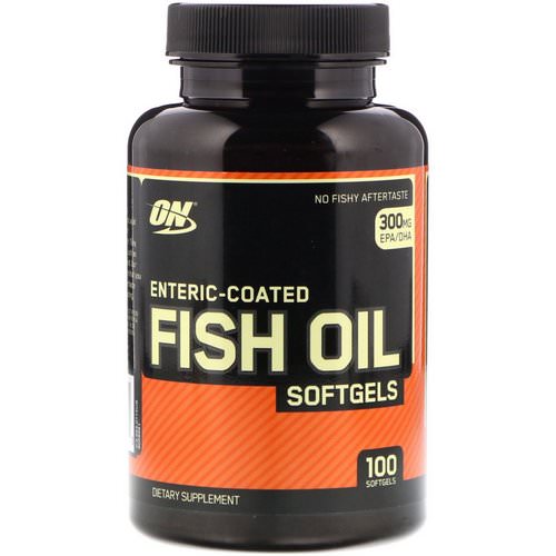 Optimum Nutrition, Enteric-Coated Fish Oil, 100 Softgels Review