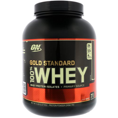 Optimum Nutrition, Gold Standard, 100% Whey, Coffee, 5 lbs (2.27 kg) Review