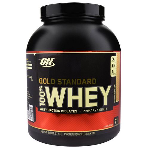 Optimum Nutrition, Gold Standard, 100% Whey, Mocha Cappuccino, 5 lbs (2.27 kg) Review