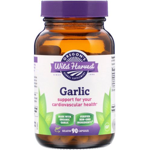 Oregon's Wild Harvest, Garlic, 90 Gelatin Capsule Review