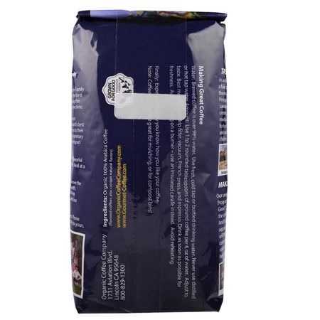 中度烘焙咖啡: Organic Coffee Co, Java Love, Pre Ground, 12 oz (340 g)