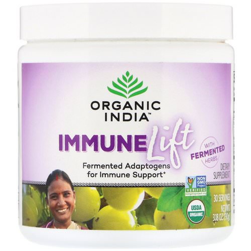 Organic India, Immune Lift, Fermented Adaptogens, 3.18 oz (90 g) Review