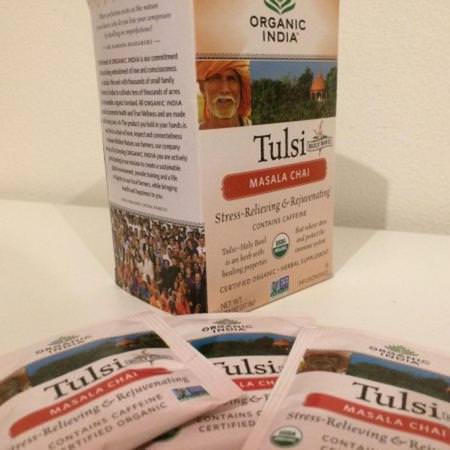 Organic India Tulsi Tea Medicinal Teas - 藥用茶, 塔爾西茶