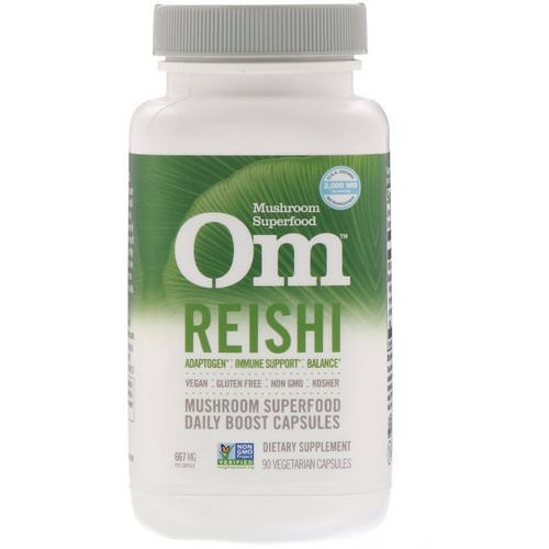 Organic Mushroom Nutrition, Reishi, 667 mg, 90 Vegetarian Capsules Review