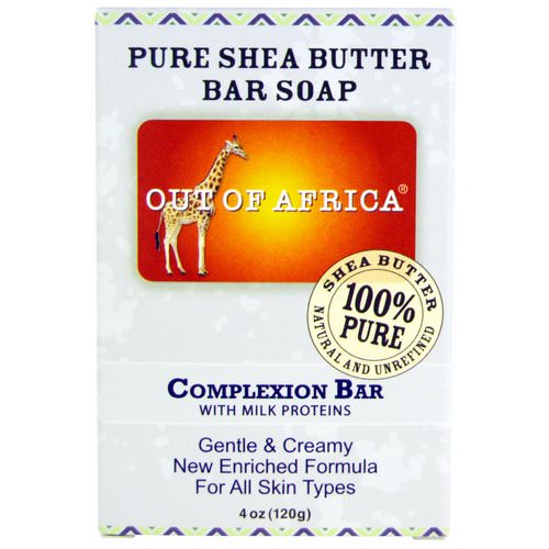 Out of Africa, Pure Shea Butter Bar Soap, Complexion Bar, 4 oz (120 g) Review