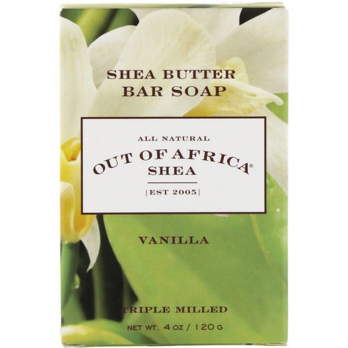 Out of Africa, Pure Shea Butter Bar Soap, Vanilla, 4 oz (120 g) Review