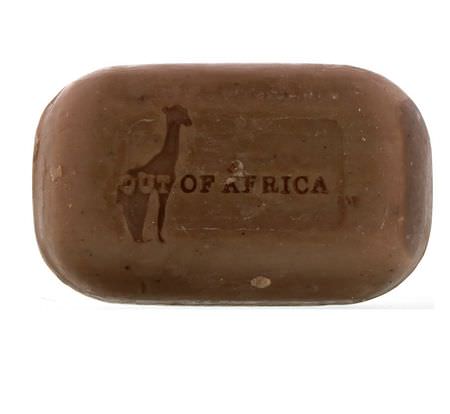 Out of Africa Black Soap Shea Butter Bar - 乳木果油條, 黑色香皂, 香皂, 淋浴