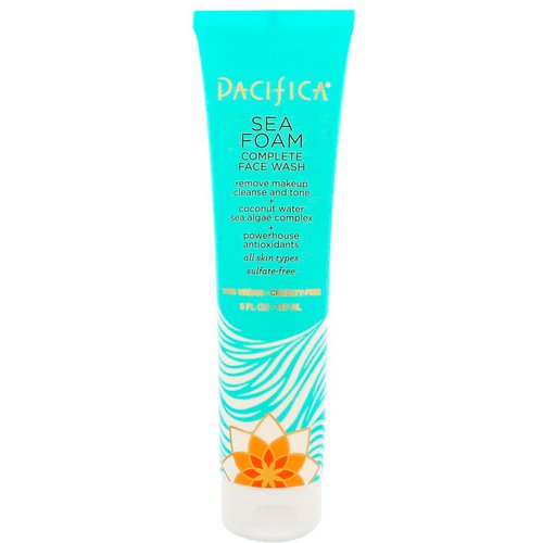 Pacifica, Complete Face Wash, Sea Foam, 5 fl oz (147 ml) Review