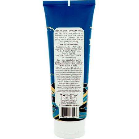 洗髮, 護髮: Pacifica, Salty Waves, Texturizing Shampoo, 8 fl oz (236 ml)
