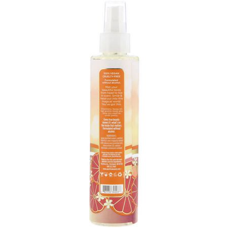 精油噴霧, 香水: Pacifica, Tuscan Blood Orange Perfumed Hair & Body Mist, 6 fl oz (177 ml)